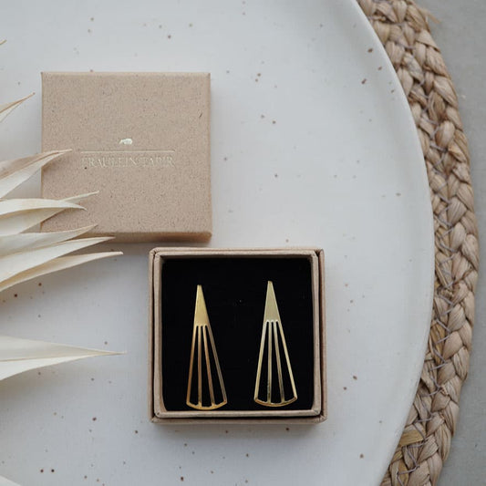 Tilda Zeitlos | Nachhaltige Ringe | Fan Ohrstecker