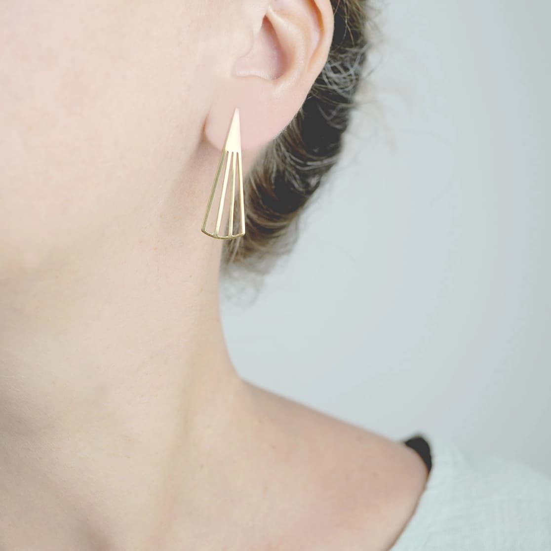 Tilda Zeitlos | Nachhaltige Ringe | Fan Ohrstecker