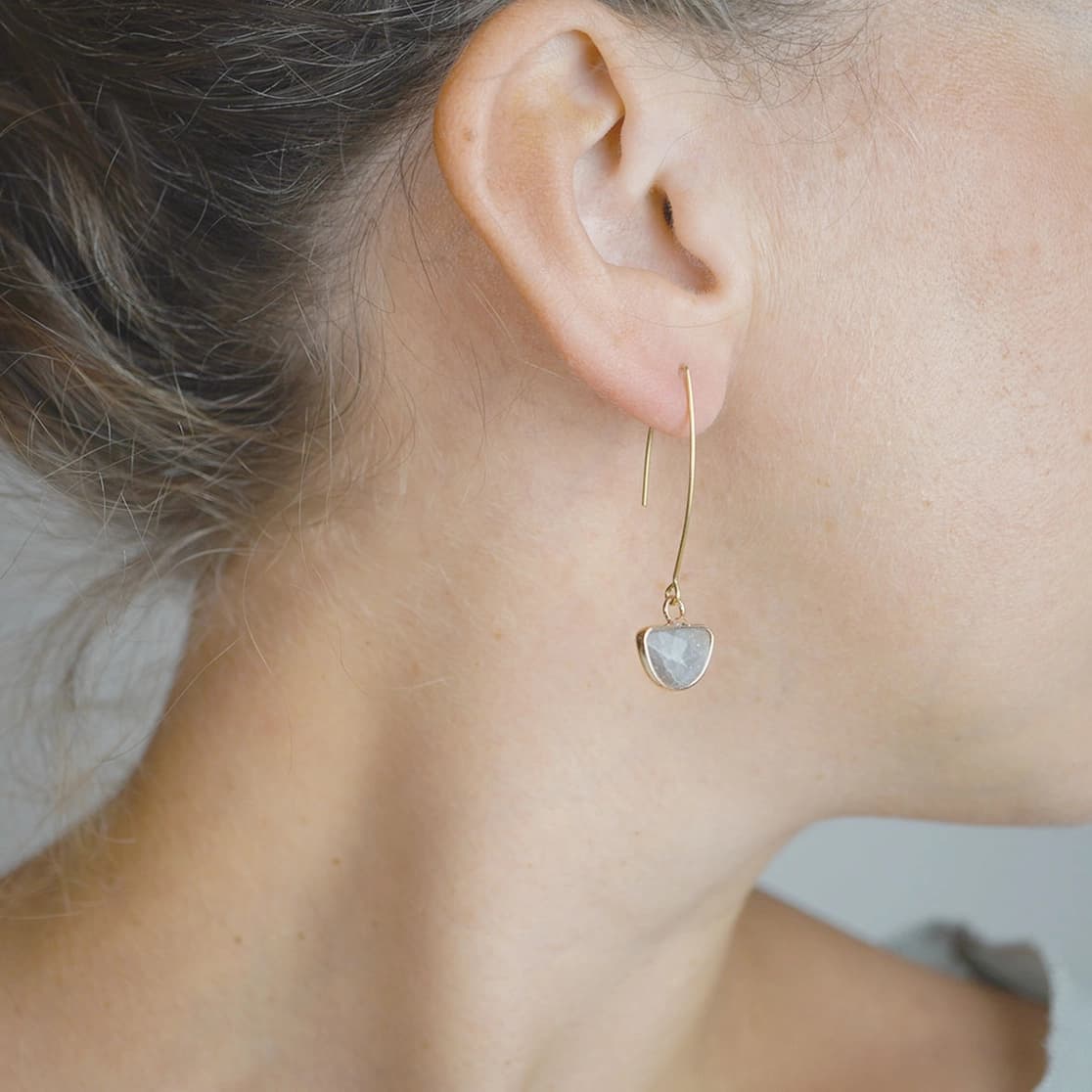 Tilda Zeitlos | Nachhaltige Ringe | Luna Ohrhänger