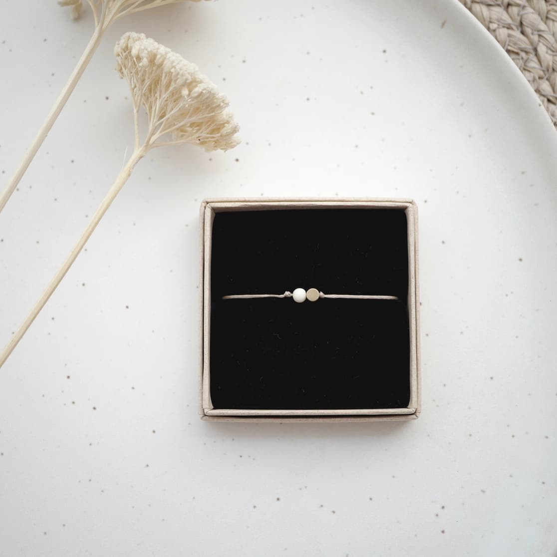 Tilda Zeitlos | Nachhaltiger Armschmuck | Riverstone Armband