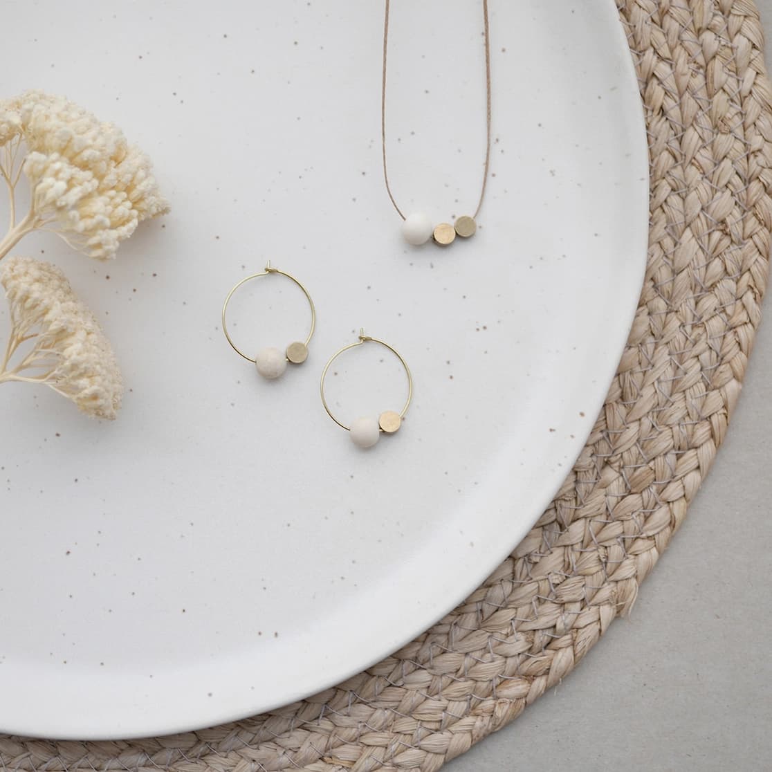 Tilda Zeitlos | Nachhaltige Halsketten | Riverstone Halskette