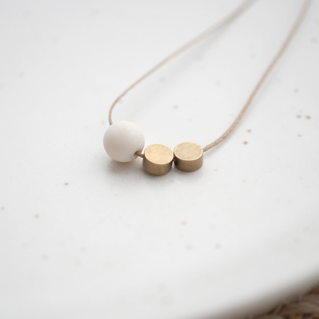 Tilda Zeitlos | Nachhaltige Halsketten | Riverstone Halskette