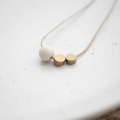 Tilda Zeitlos | Nachhaltige Halsketten | Riverstone Halskette