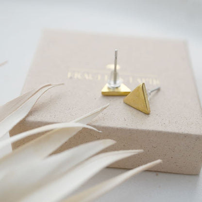 Tilda Zeitlos | Nachhaltige Ringe | Triangle Ohrstecker