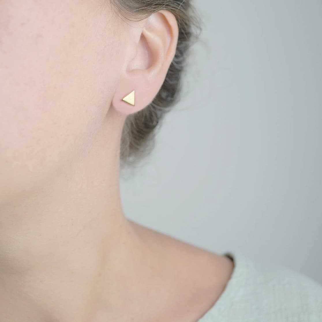 Tilda Zeitlos | Nachhaltige Ringe | Triangle Ohrstecker