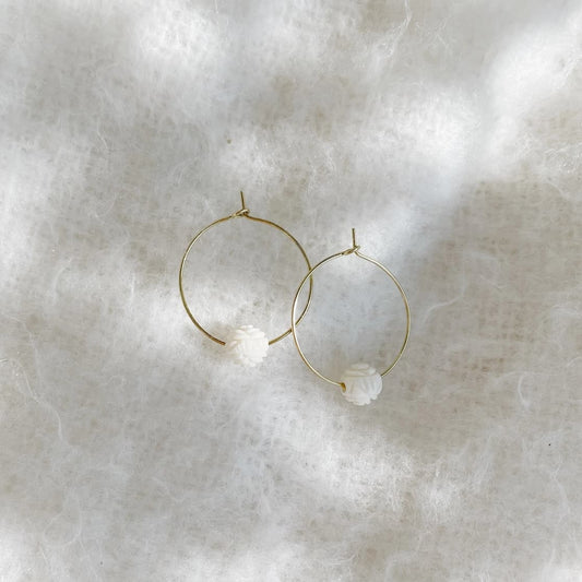 Tilda Zeitlos | Nachhaltige Ringe | Blooma Creolen