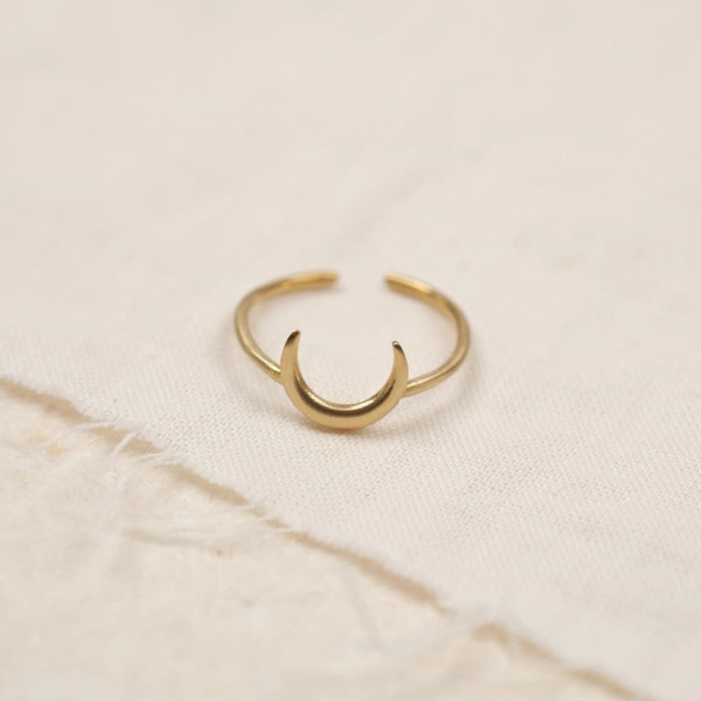 Tilda Zeitlos | Nachhaltige Ringe | Half Moon - Ring