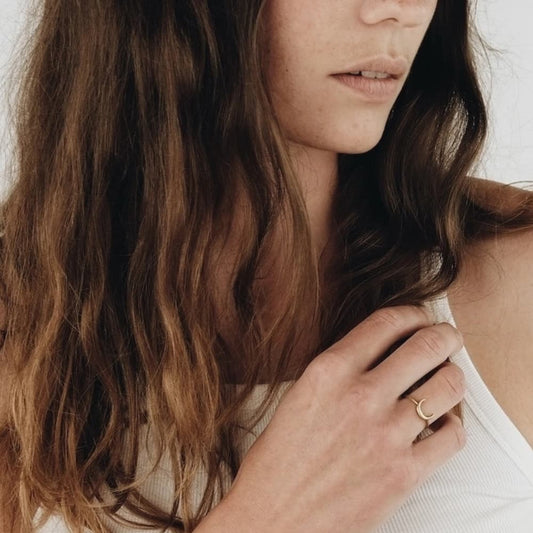 Tilda Zeitlos | Nachhaltige Ringe | Half Moon - Ring