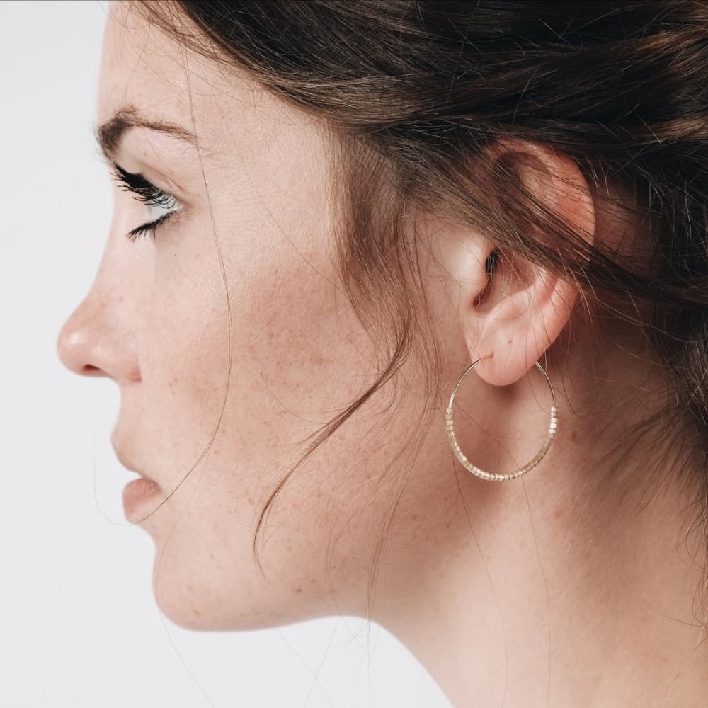 Tilda Zeitlos | Nachhaltige Ringe | Japan Creolen