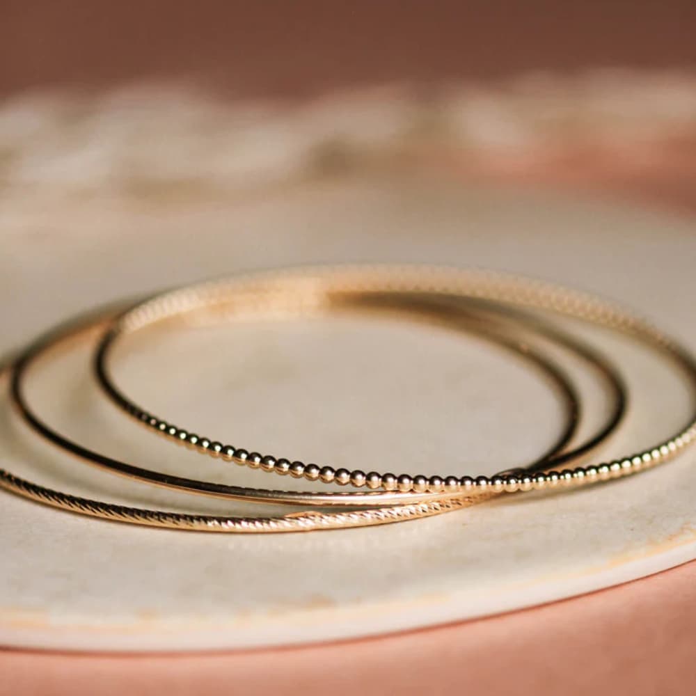 Tilda Zeitlos | Nachhaltiger Armschmuck | Glitzer Armreif