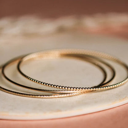 Tilda Zeitlos | Nachhaltiger Armschmuck | Glitzer Armreif