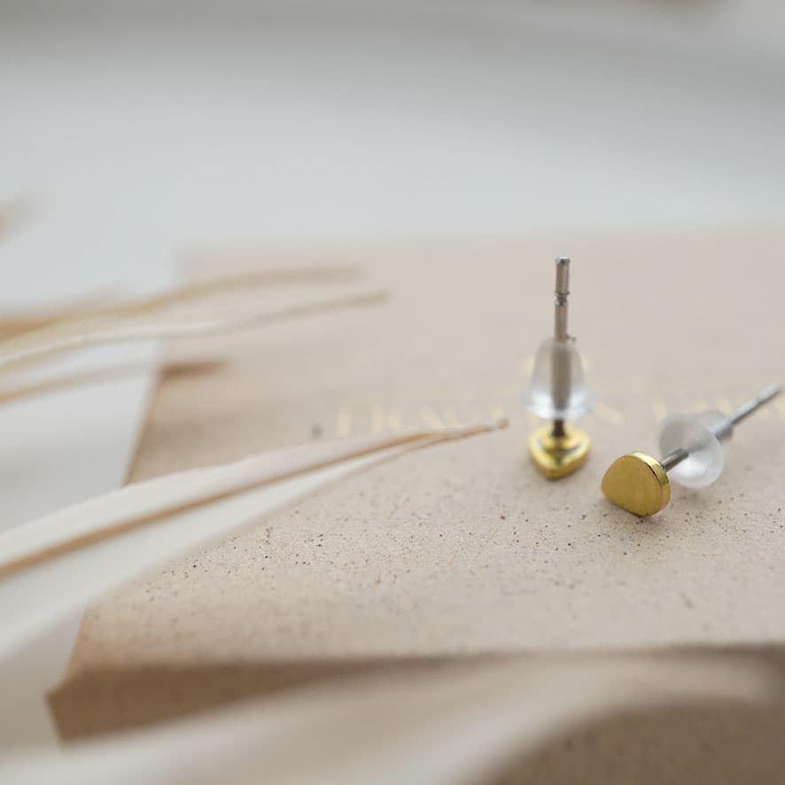 Tilda Zeitlos | Nachhaltige Ringe | Drop Ohrenstecker